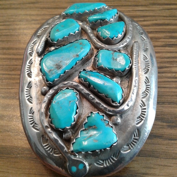 Accessories - Vintage Native American Effie C Belt Buckle